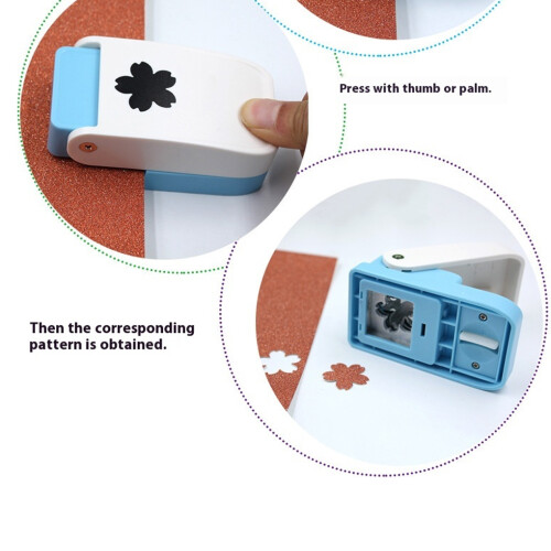 (square) Manual Square Punches Lock Punching Craftwork High - Paper ...
