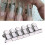 12 Pezzi Clip Metalliche Per Unghie Posticce Art 8