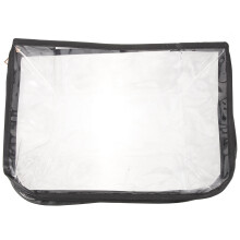 household dust bag for luxury clothes transparent zipper storage