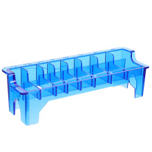 1Pc As Barbershop Comb Holder Blue Hair Clipper Storage Container