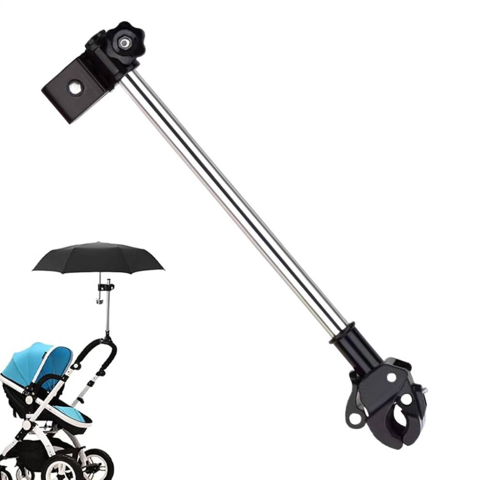 Bike Umbrella Attachment Mount Adjustable Stroller Umbrella Stand Easy Install Connector Universal Fit