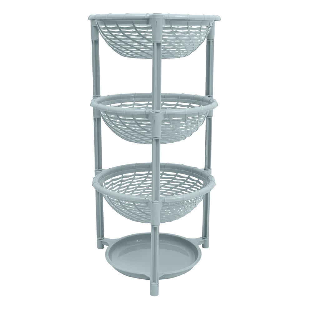 1 Szt. Wielowarstwowy Stojak Kuchenny Na Warzywa I Przechowywanie-image