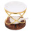 2Pcs Ceramic Tealight Holder Incense Burner Oil Diffuser Decor 3