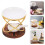 2Pcs Ceramic Tealight Holder Incense Burner Oil Diffuser Decor 11