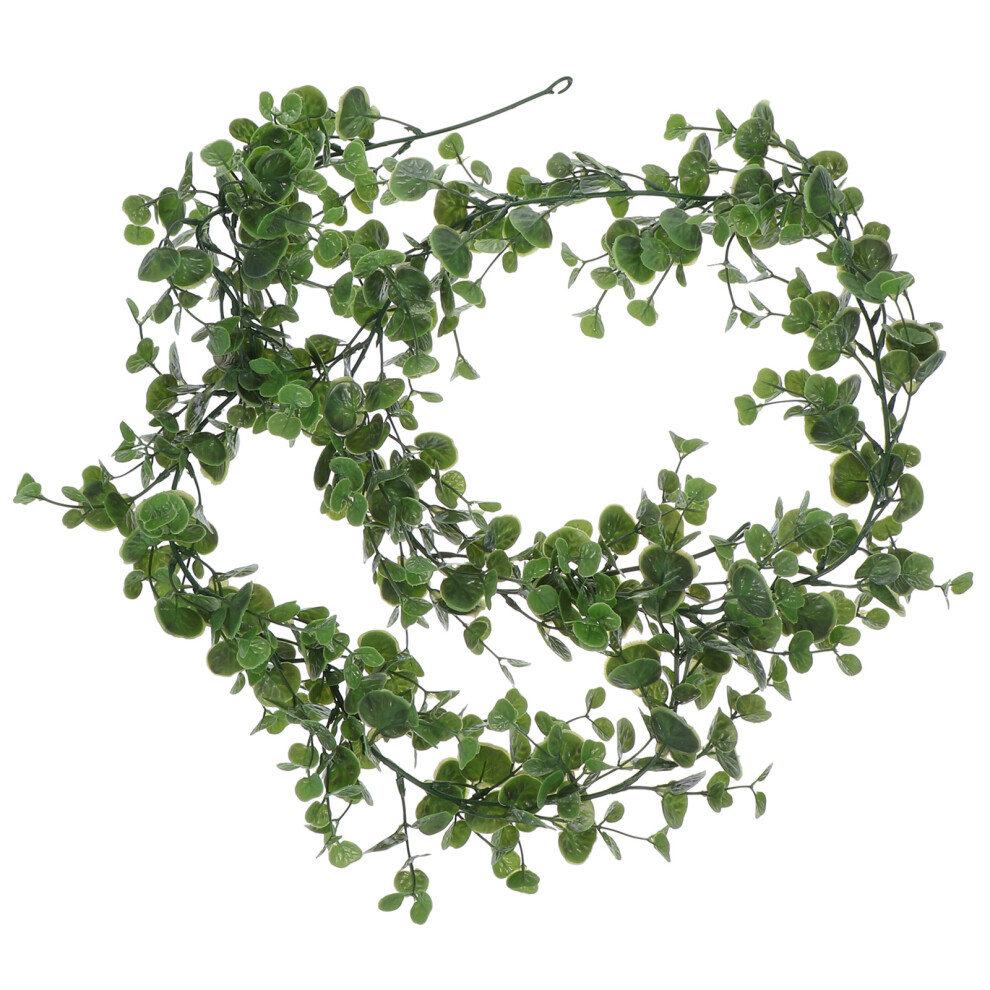 2 Szt. Ozdoba WisząCa Z Imitacji Trzciny, Zielony-image