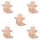 5Pcs Tabuleiro Charcutaria Halloween Madeira Com Compartimentos 4