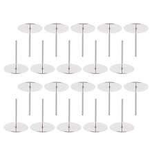 200 Pcs De Tarraxa 10Mm Prata Para