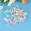 200 Pcs De Tarraxa 10Mm Prata Para 6