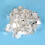 200 Pcs De Tarraxa 10Mm Prata Para 5