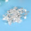200 Pcs De Tarraxa 10Mm Prata Para 9