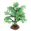 2Pcs Árvore Forma Decoração Paisagem Micro 3