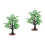 2Pcs Árvore Forma Decoração Paisagem Micro 6