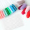 10 Unidades Dupla Face Transparente Para Unhas Acrílico 3