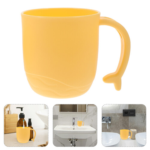 3Pcs De Plástico Com Design De Para Escova E Enxaguante 2
