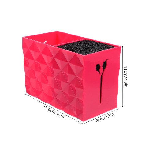 1 Stuk Plastic Schaarhouder Opbergdoos Roze 1