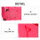 1 Stuk Plastic Schaarhouder Opbergdoos Roze 7