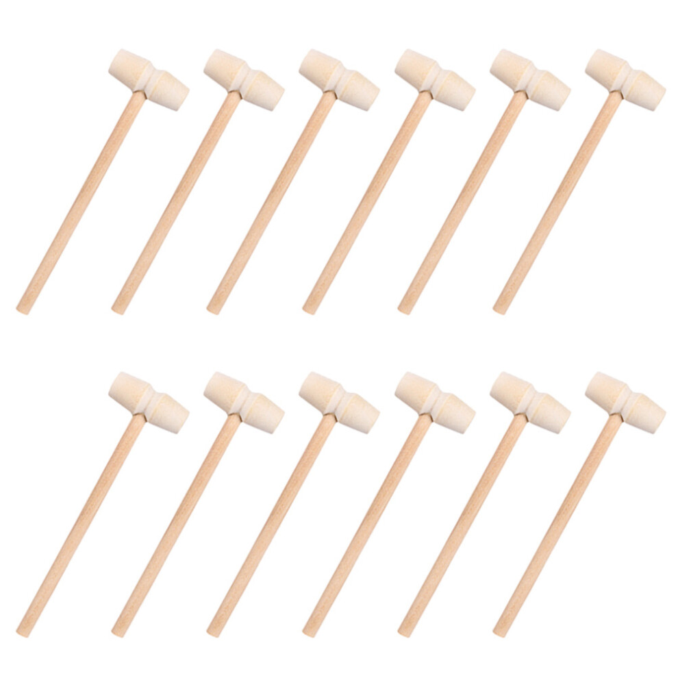 50Pcs Wooden Crab Mallet Seafood Hammer Shellfish Cake Hammer 392027407956