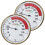 2 Pcs Termómetro De Parede Para Sauna Medidor De Temperatura 9