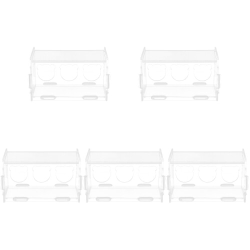 5Pcs Frangos Com Tigela Criação Animais 1