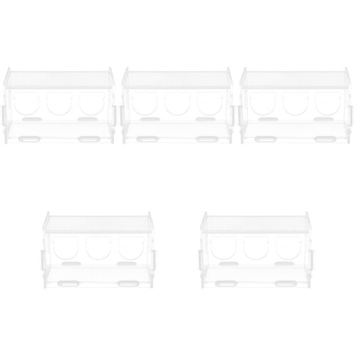 5Pcs Frangos Com Tigela Criação Animais 2