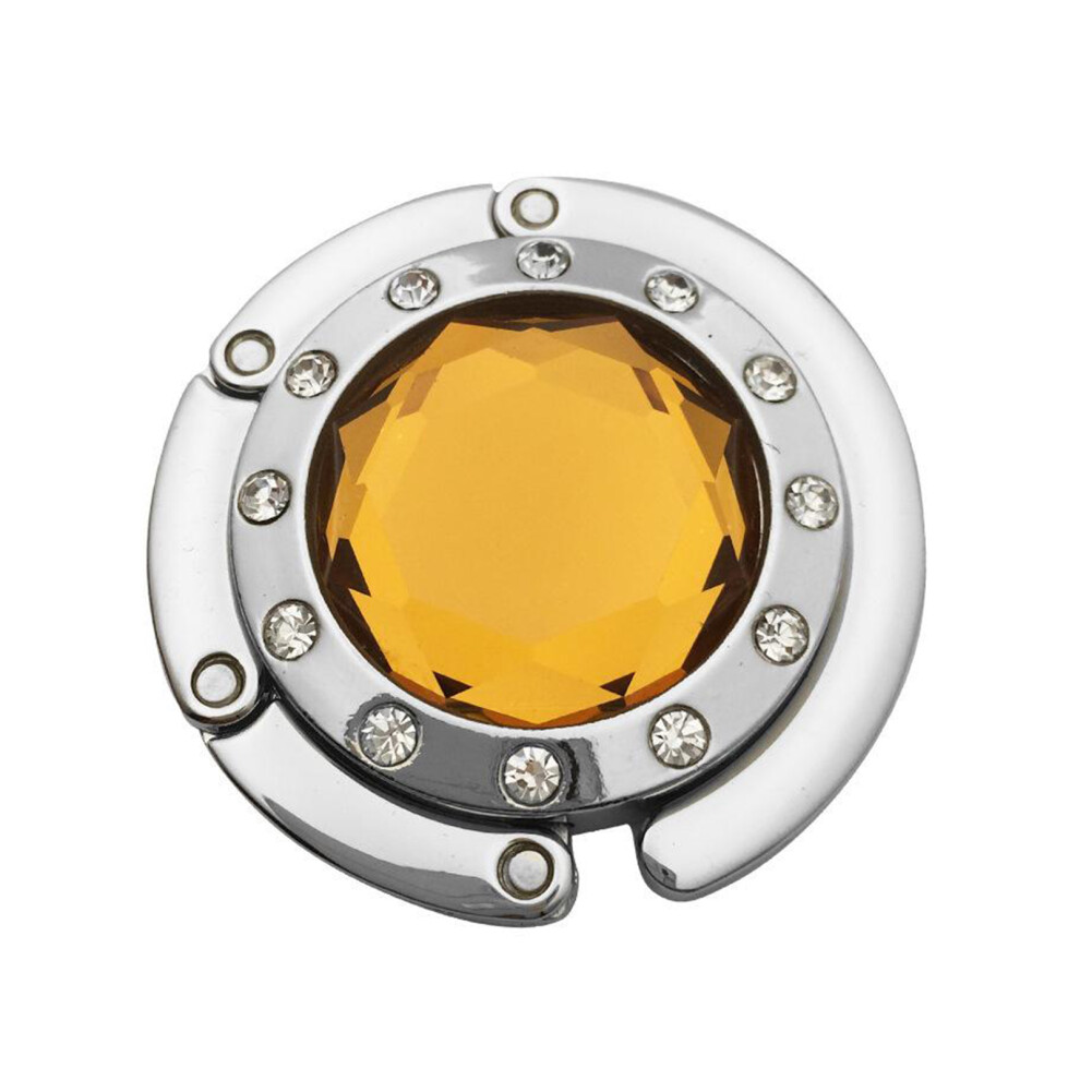 Unique And Lovely Purse Hanger Diamond Folding For Bag Yellow Durable-image-OPC-PM8GTG2-NEW