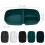 5pcs divided dinner plate reusable food tray for portion control 8