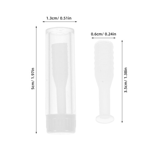 3 Conjuntos Suporte Lentes Silicone Plástico Leve 2