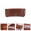 1Stk Elegantes Handmade Brillenetui Braunem PU Leder 3