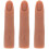 3 Unidades Modelo De Dedo De Silicone Flexível Para Unhas Acrílico 6