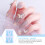 100 Unidades Para Unhas Adesivas Gel Uv Autoadesivas 6