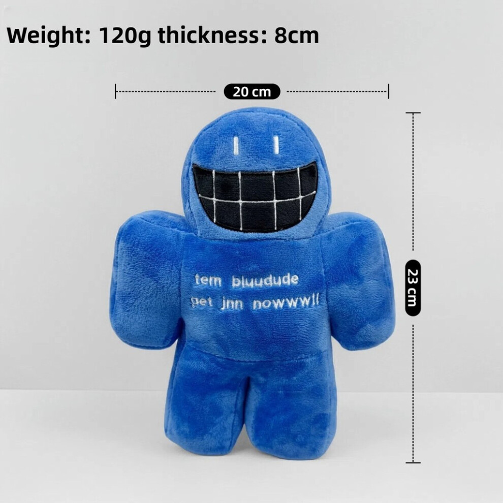 (Style F) Forsaken Roblox Gubby Plush Toy With Embroidery Design For Daily Gift Childrens
