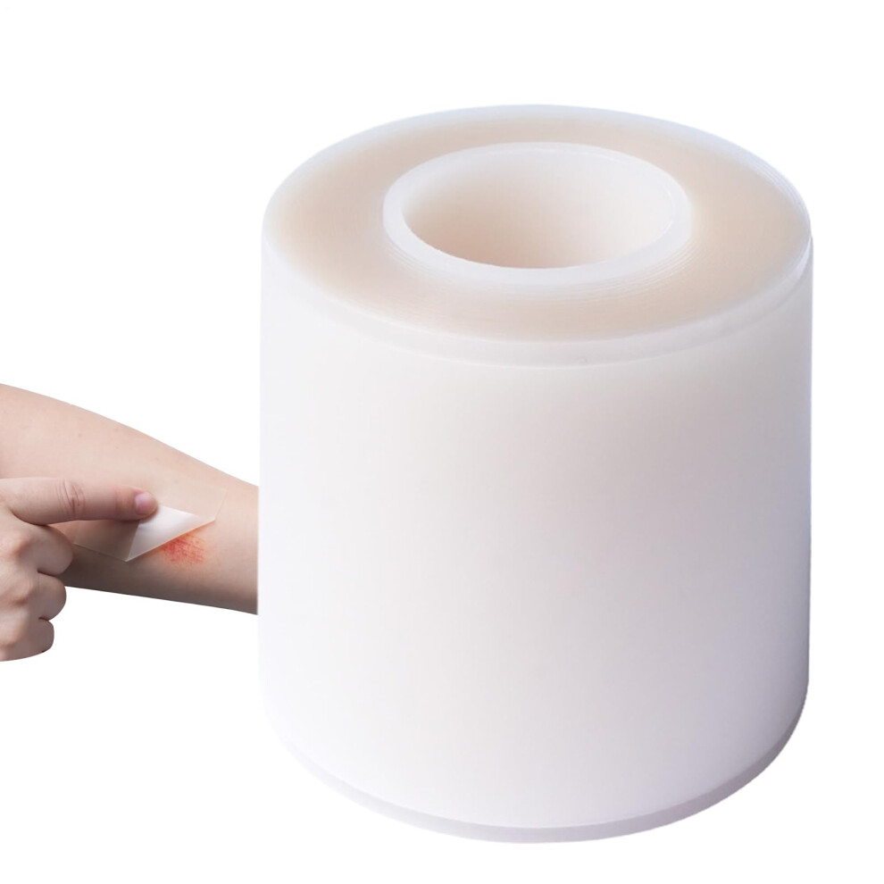 Hydrocolloid Bandages 1.96in x 9.8ft, Breathable Flexible Moist Patch For Heel, Finger, Face, Incision Care