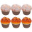 6 Stuks Levensechte Cupcake Model Nep Cake Decoratie 8