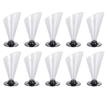 10 Unidades 160 Ml Tazas Para Con Base