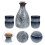 Conjunto De Recipientes De Armazenamento De Saquê Japonês 5