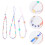 3Pcs Pingente Para Corrente Decorativa 3