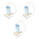 3 Sets Handmatige Schapen Melkmachine Draagbaar met Zuigpomp 9