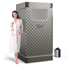 COSTWAY Full Body Home Steam Sauna 3L Box