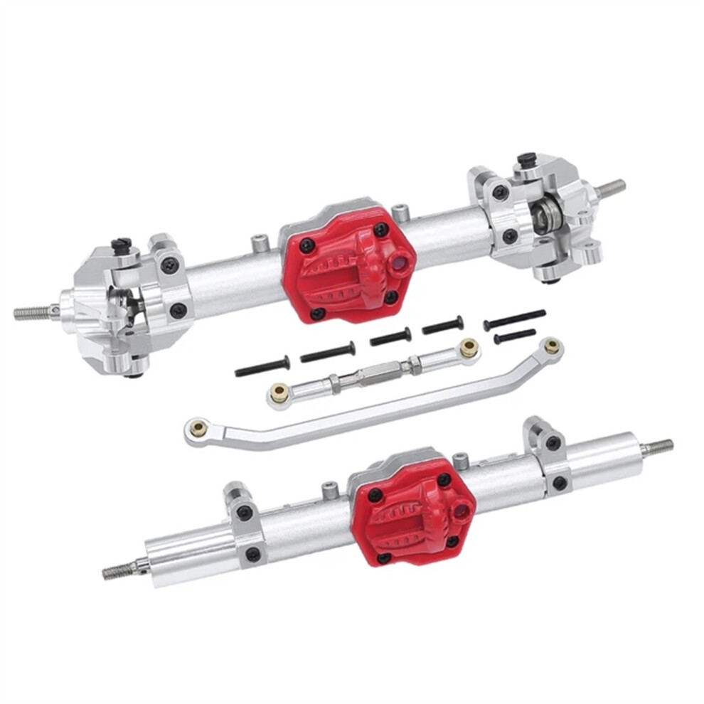 (Silver) RCGOFOLLOW Aluminum Alloy Better Stability Front Axle For 1/12 Rc-image-OPC-PM8HF5G-NEW