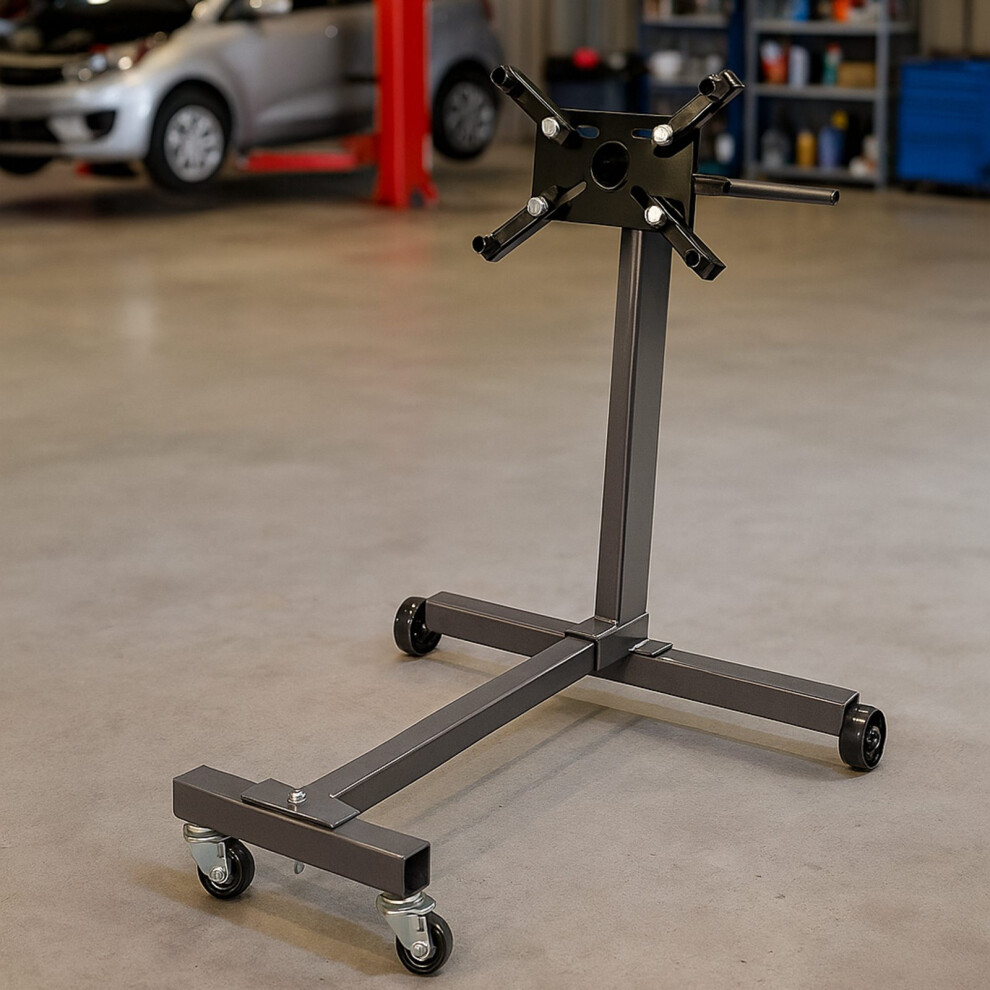 SwitZer 1000lbs Engine Stand Gearbox Support Heavy Duty Swivel Transmission-image-OPC-PM8HHWD-NEW