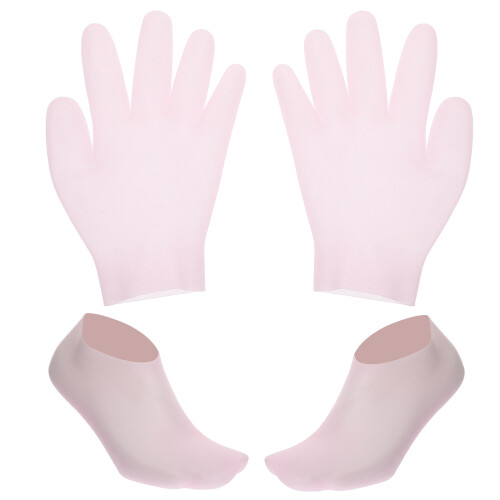 Conjunto De E Luvas Hidratantes Para Mulheres