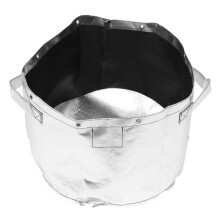 1 Cesta Portátil Para Hojas Caídas Con Tapa