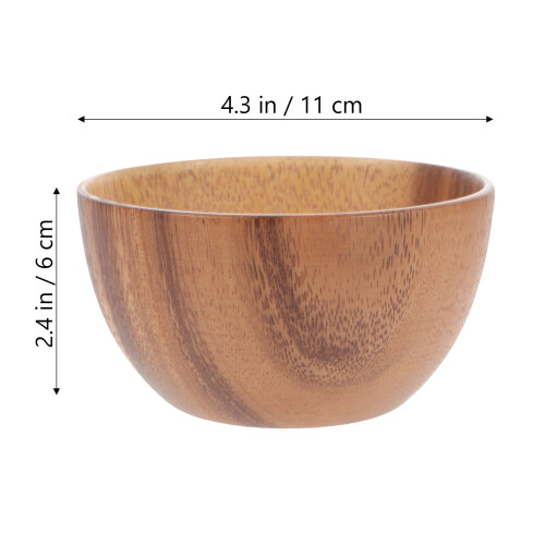 Soporte Para Sopa Bol De Ensalada Madera Postres 1