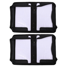 2 Unidades Funda Portátil Con Para Almacenamiento De CDs
