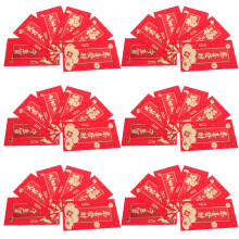 10 Pacotes De Envelopes Vermelhos Papel Para Ano