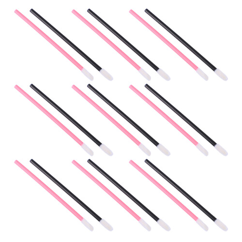 200 Stuks Lippenborstel Lipliner Applicator Plastic Make-up Tool