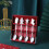 2 Ensembles Noël Acier Inoxydable Dessert 4