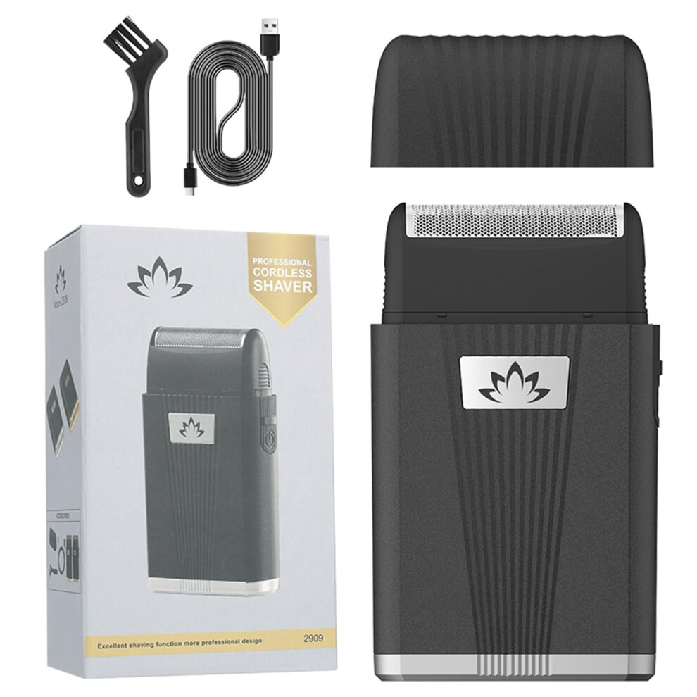 Men's Electric Shaver Cordless Reciprocating Shaver Rechargeable Beard Trimmer Grooming Hair Removal
