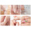 20 Hojas Pegatina Transparente Para De Doble 2