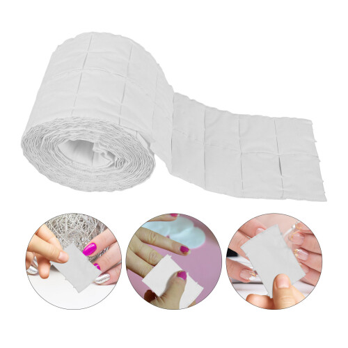 1 Rollo Toallitas Desechables De Para Limpieza Esmalte 2